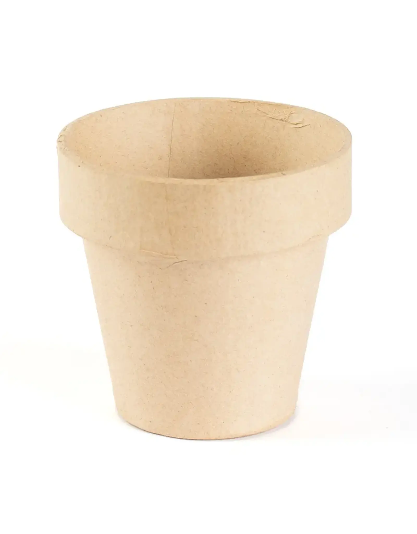 FLOWER POT: PAPER MACHE 4"