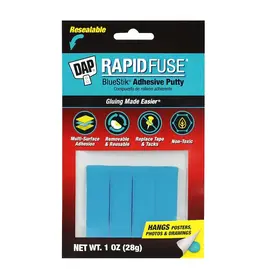 RAPID FUSE, FUN TAK  - BLUE 1OZ