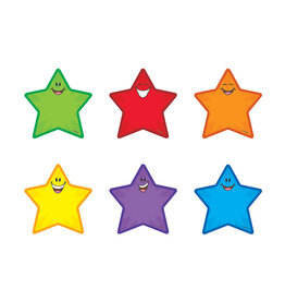 Trend Enterprises CUT-OUTS: MINI STARS ASSORTED COLORS 3" 36 PACK