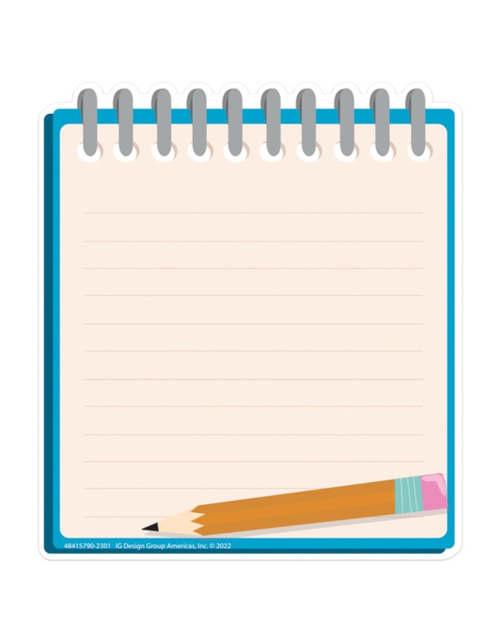 CUT-OUTS: NOTEBOOK 36 PACK