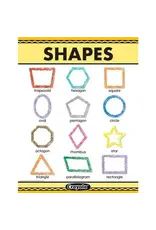 CHARTLET CRAYOLA SHAPES 17"X22"