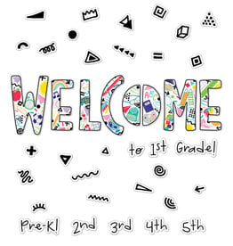 BULLETIN BOARD SET: HAPPY PLACE WELCOME