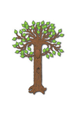 Carson-Dellosa BULLETIN BOARD SET ADJUSTABLE BIG TREE
