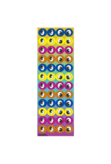 incento magic STICKERS: ANIMATED EYES  48 PER SHEET 6 SHEETS
