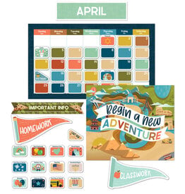 BULLETEN BOARD SET: LET'S EXPLORE CALENDAR