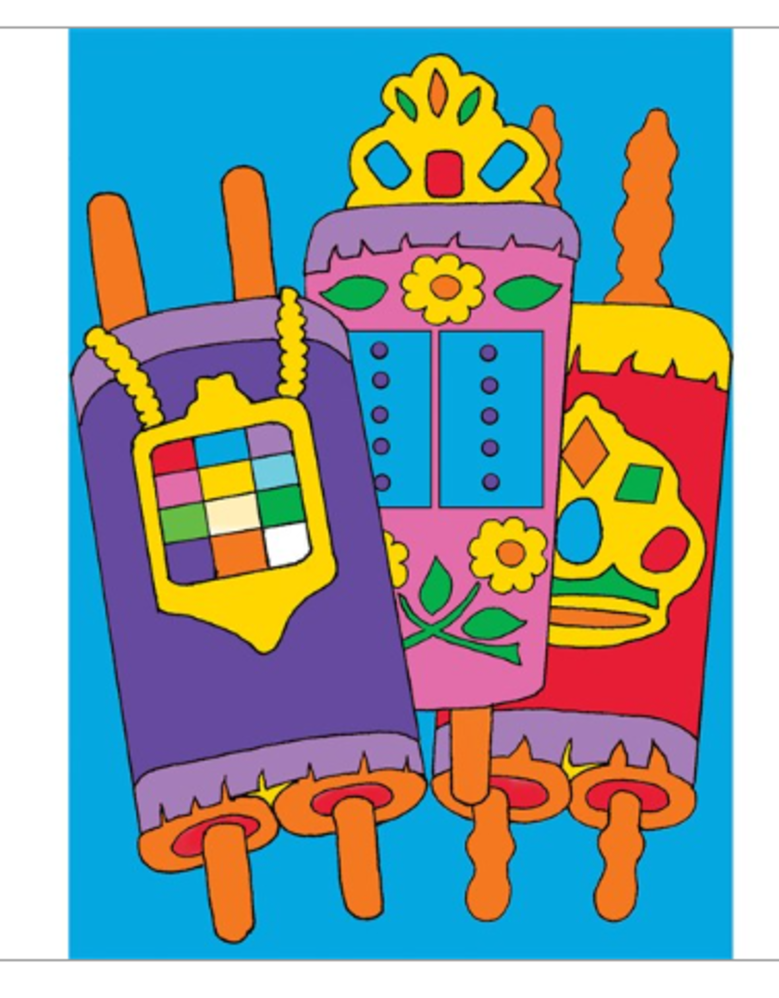 CANVAS ART 5"x7" - TORAH