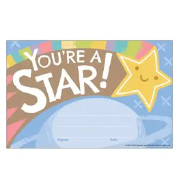 AWARD CERTIFICATE: I'M A STAR 36 PACK