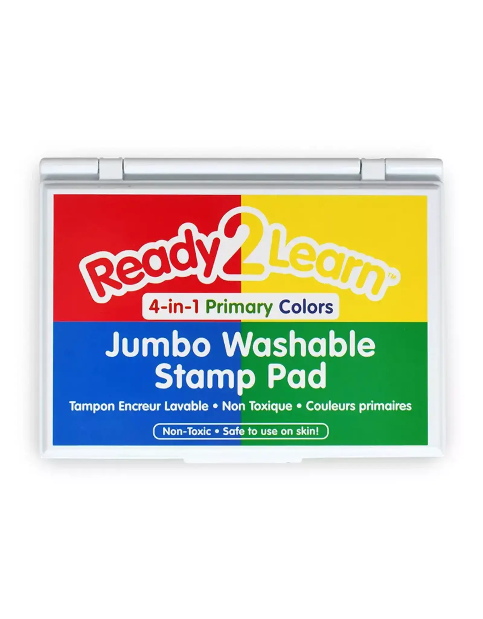 JUMBO STAMP PAD: WASHABLE 4 COLOR PRIMARY