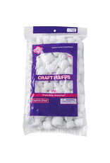 CRAFT FLUFFS:  WHITE 100 PACK