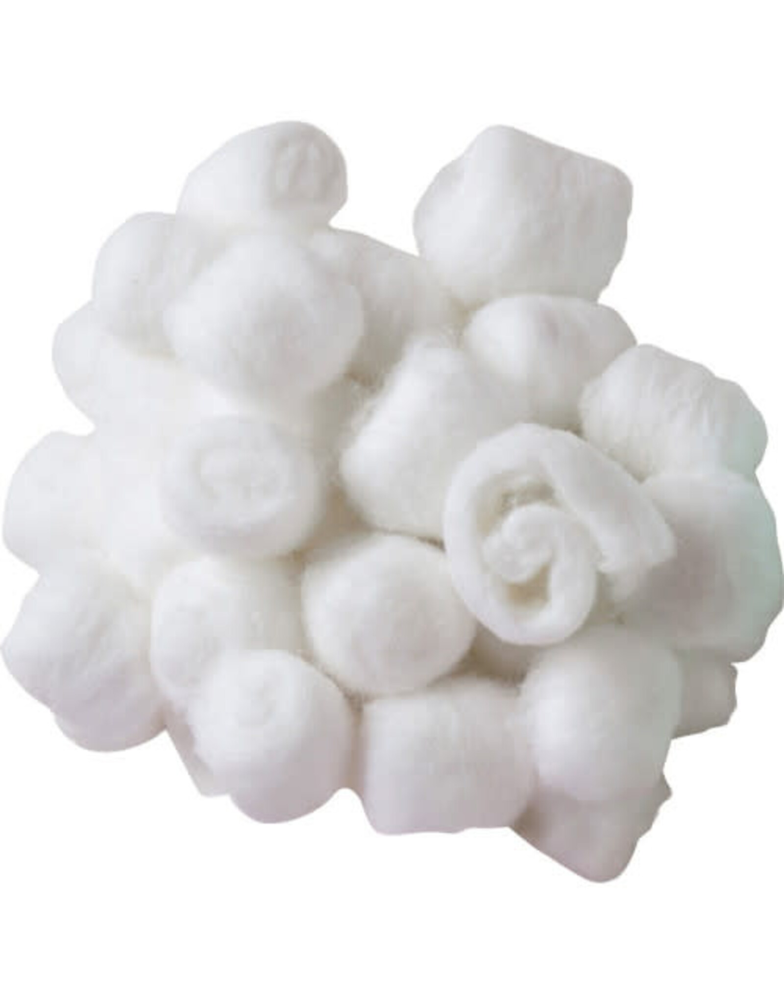 CRAFT FLUFFS:  WHITE 100 PACK