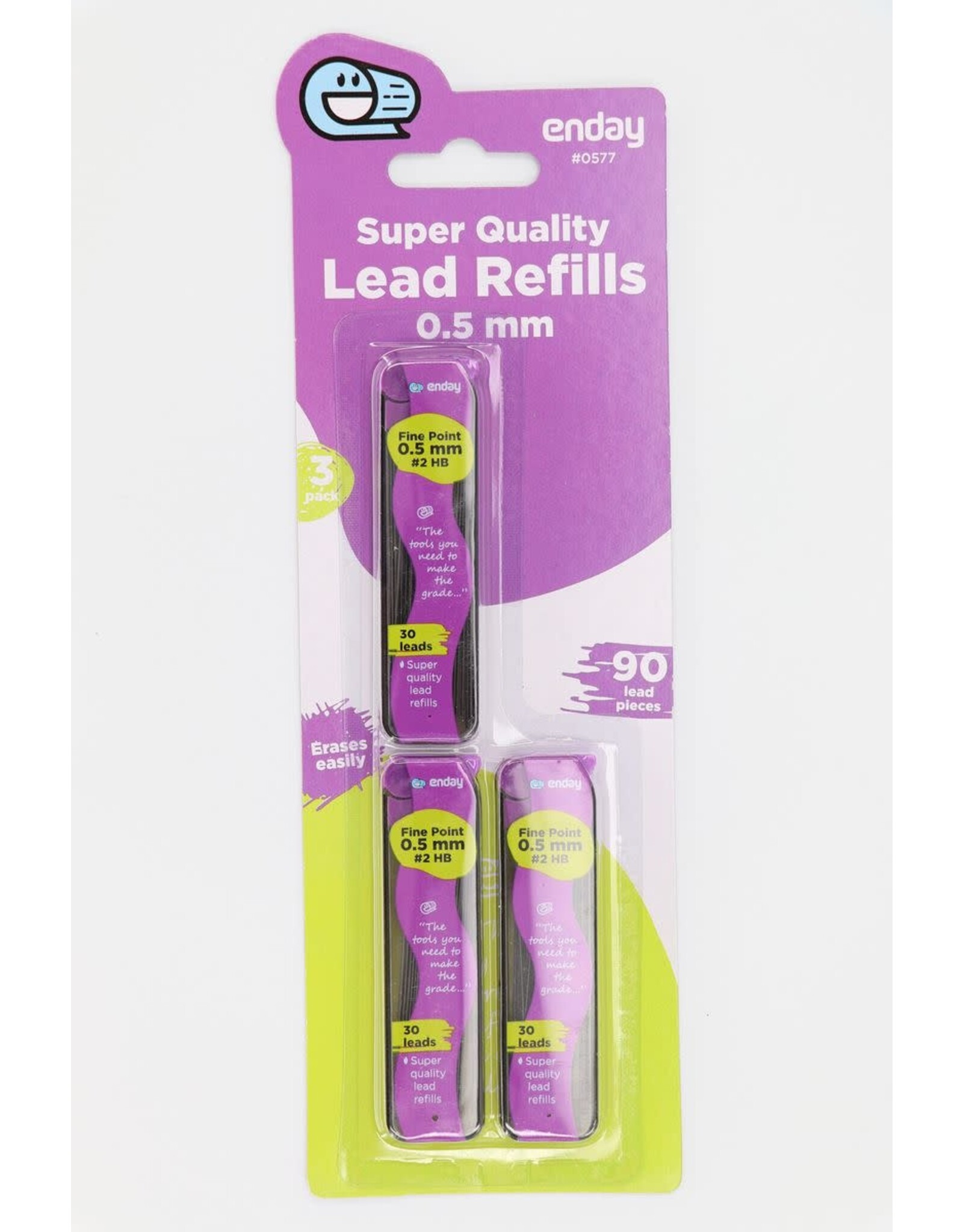 LEAD REFILLS 0.5MM 90 PACK