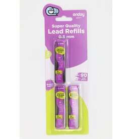 LEAD REFILLS 0.5MM 90 PACK