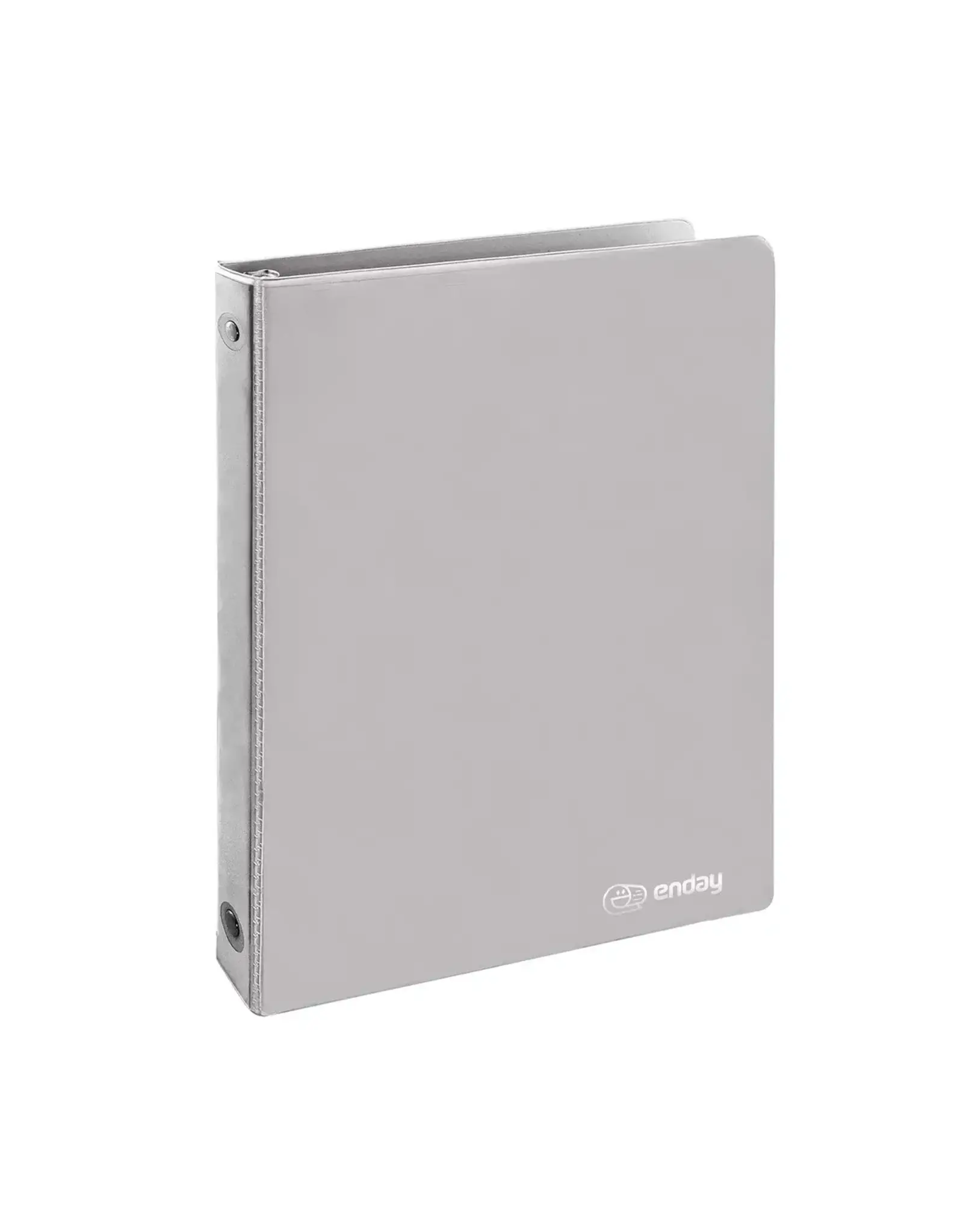 VIEW  BINDER: 1/2" O-RING WITH 2 POCKETS - GRAY