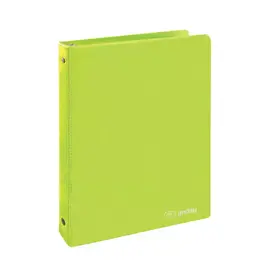 VIEW  BINDER: 1/2" O-RING WITH 2 POCKETS - GREEN