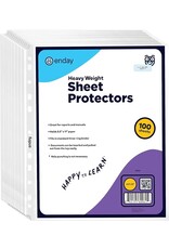 SHEET PROTECTORS - HEAVY WEIGHT 100 PACK
