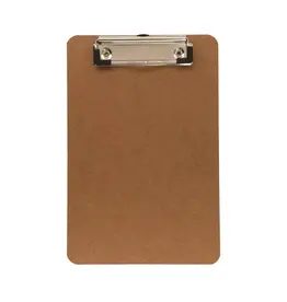 WOOD CLIPBOARD: 6"X9"