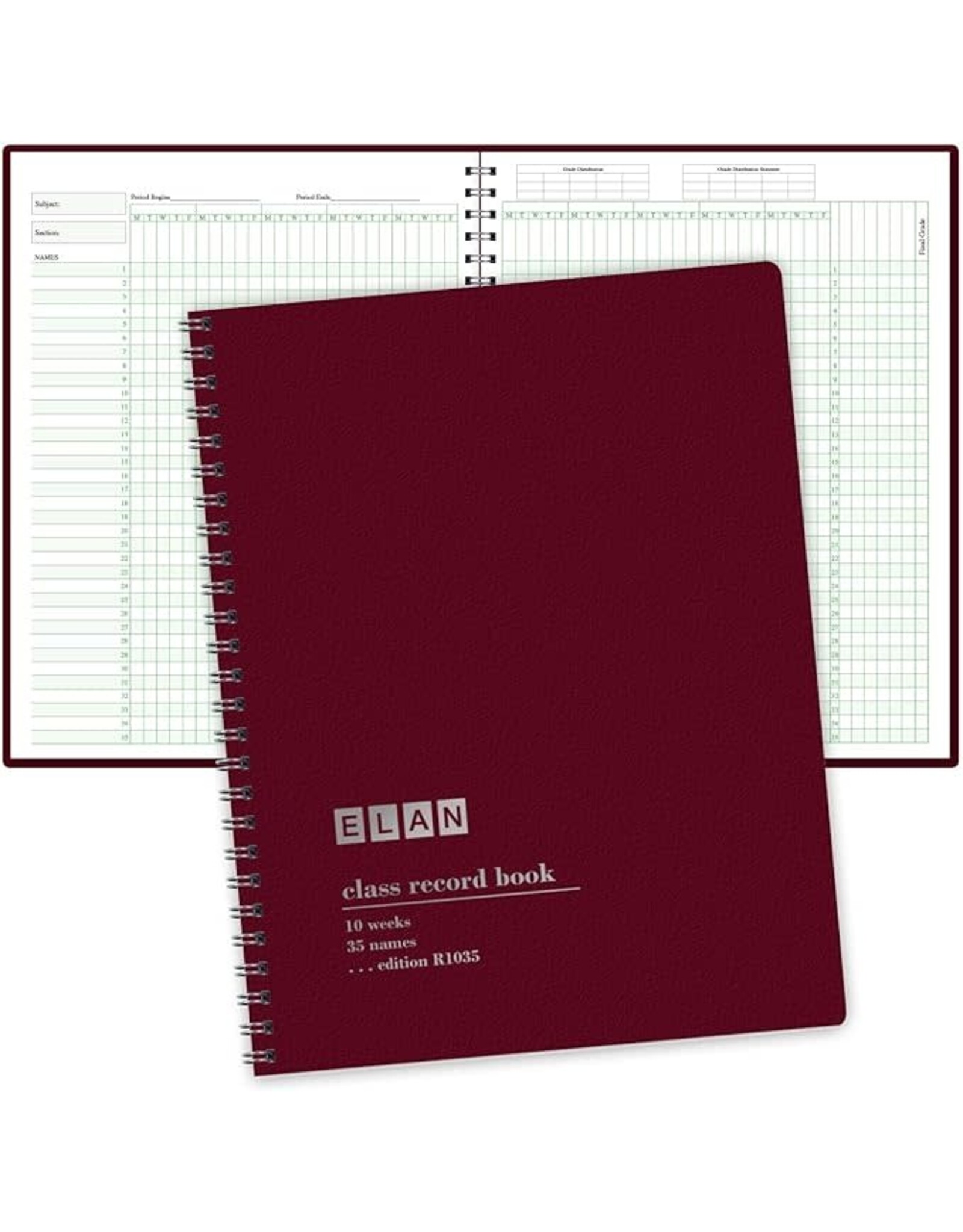 RECORD BOOK - ROLL BOOK  8.5"X11"