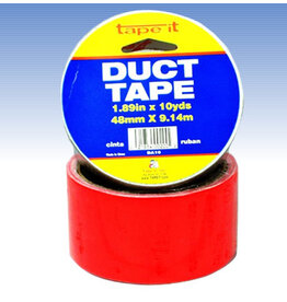 DUCT TAPE: 2"x 10 YARDS -  RED