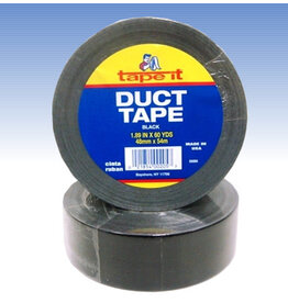 DUCT TAPE: 2"x10 YARDS -  BLACK