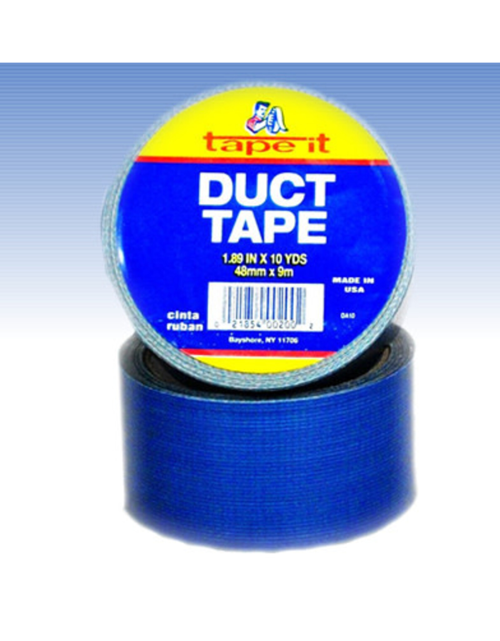 DUCT TAPE:  2" x 10 YARDS -  BLUE