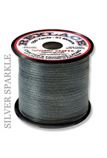 REXLACE: 100 YARD SPOOL -  SPARKLE SILVER
