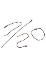 BALL CHAIN: 2.4MM BALL, 4" LONG  28 PACK
