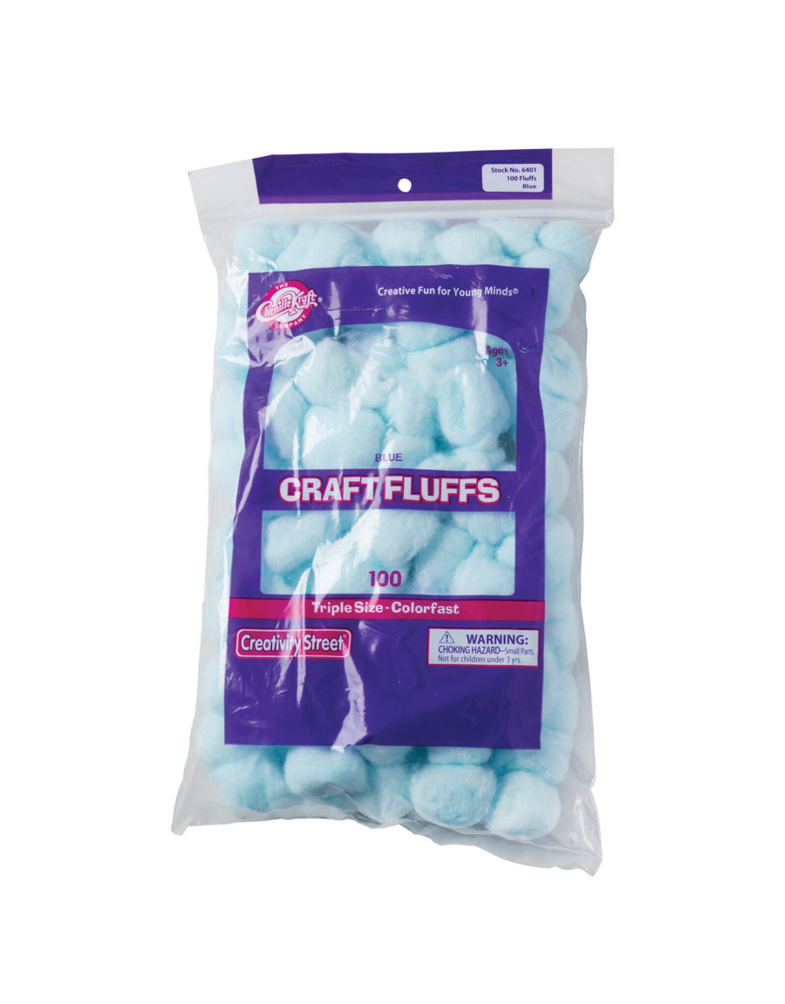 CRAFT FLUFFS: BLUE 100 PACK