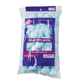CRAFT FLUFFS: BLUE 100 PACK