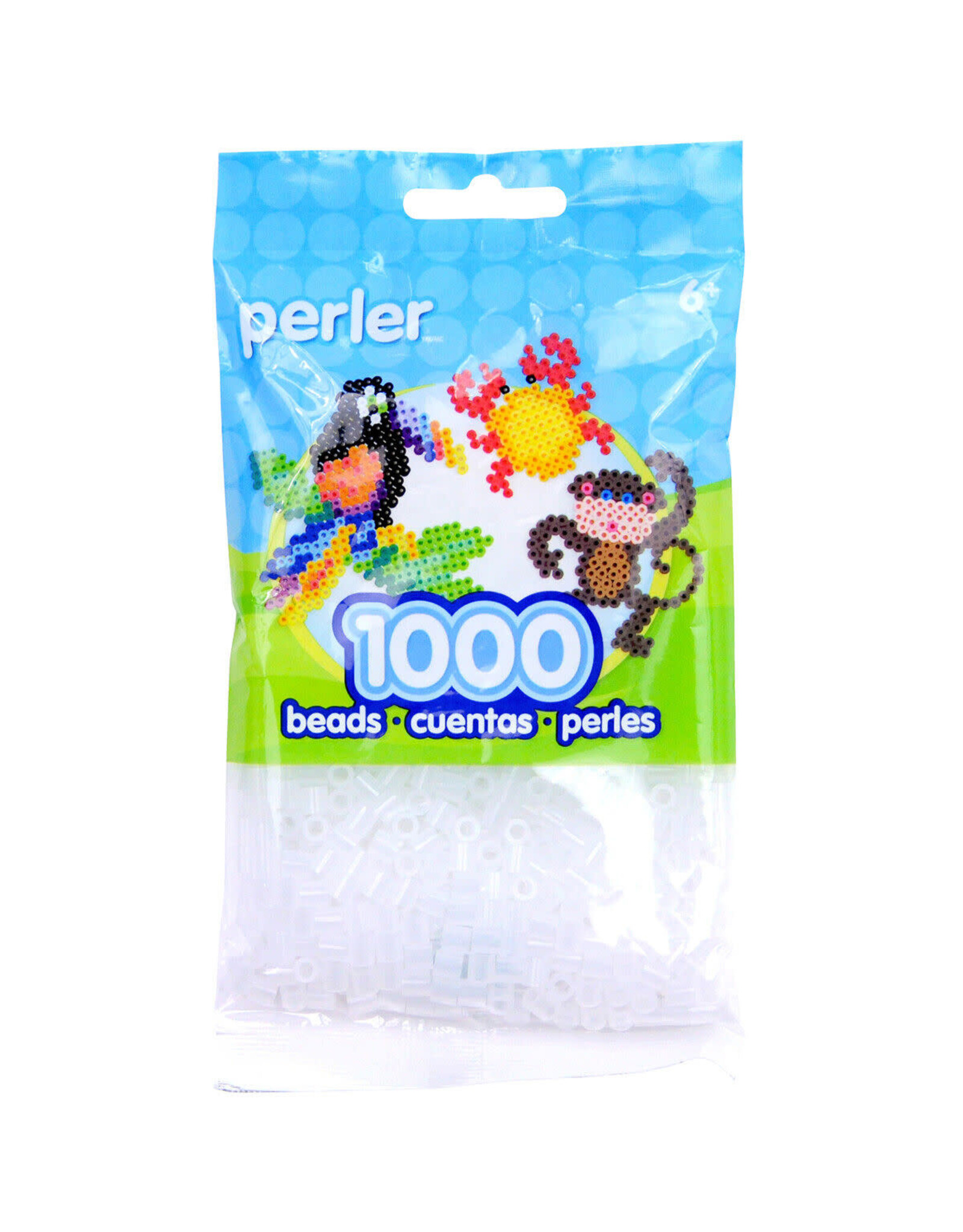 PERLER BEADS: CLEAR 1000 PACK