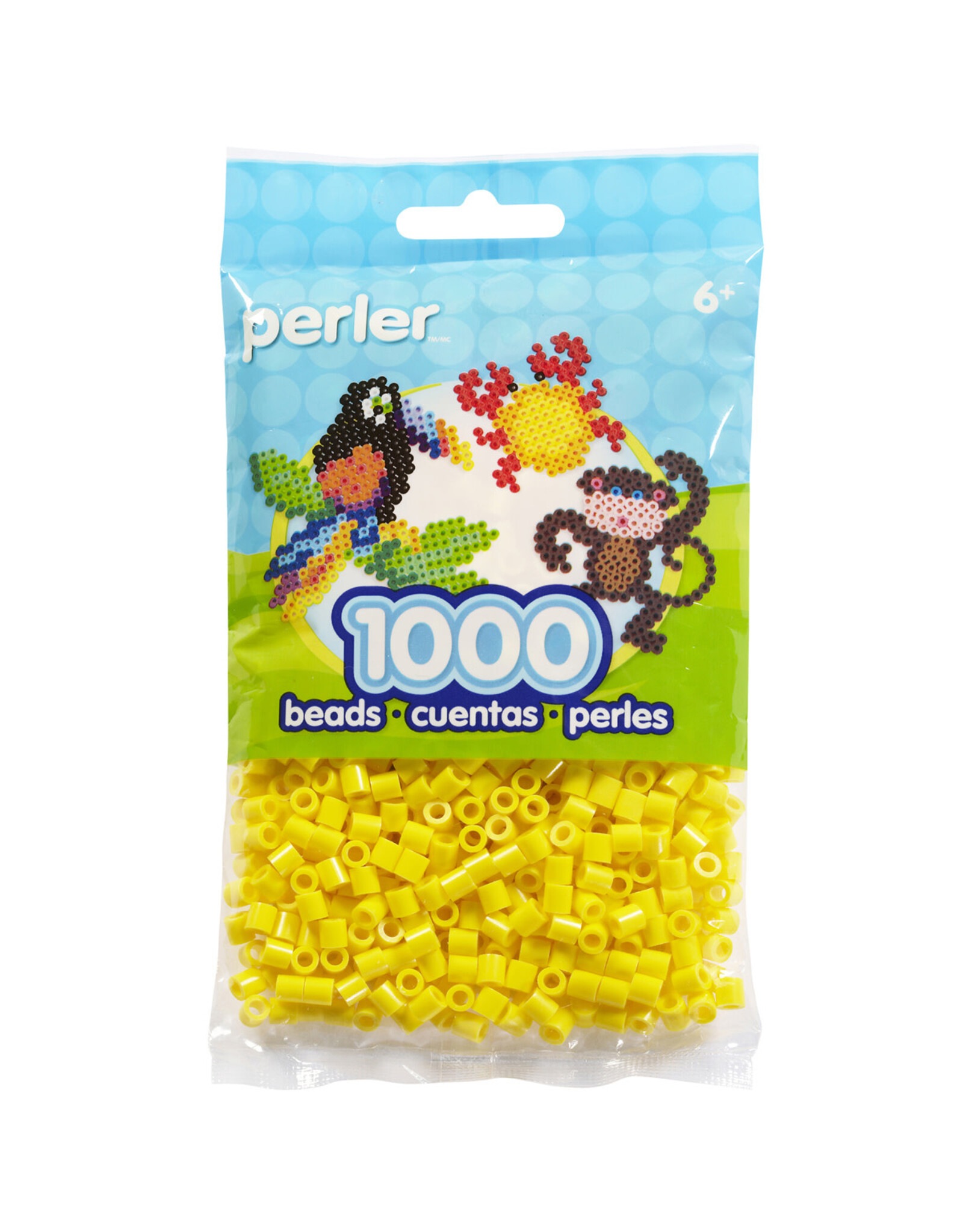 Perler PERLER BEADS: YELLOW 1000 PACK
