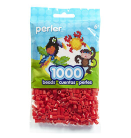 PERLER BEADS: RED 1000 PACK