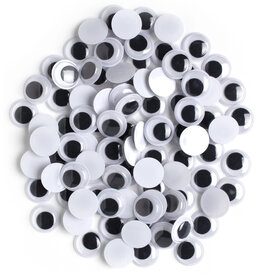 WIGGLE EYES: 15MM  96 PACK
