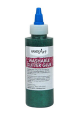 WASHABLE GLITTER GLUE: GREEN 4OZ