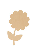 WOOD DAISY 12"X6.5"
