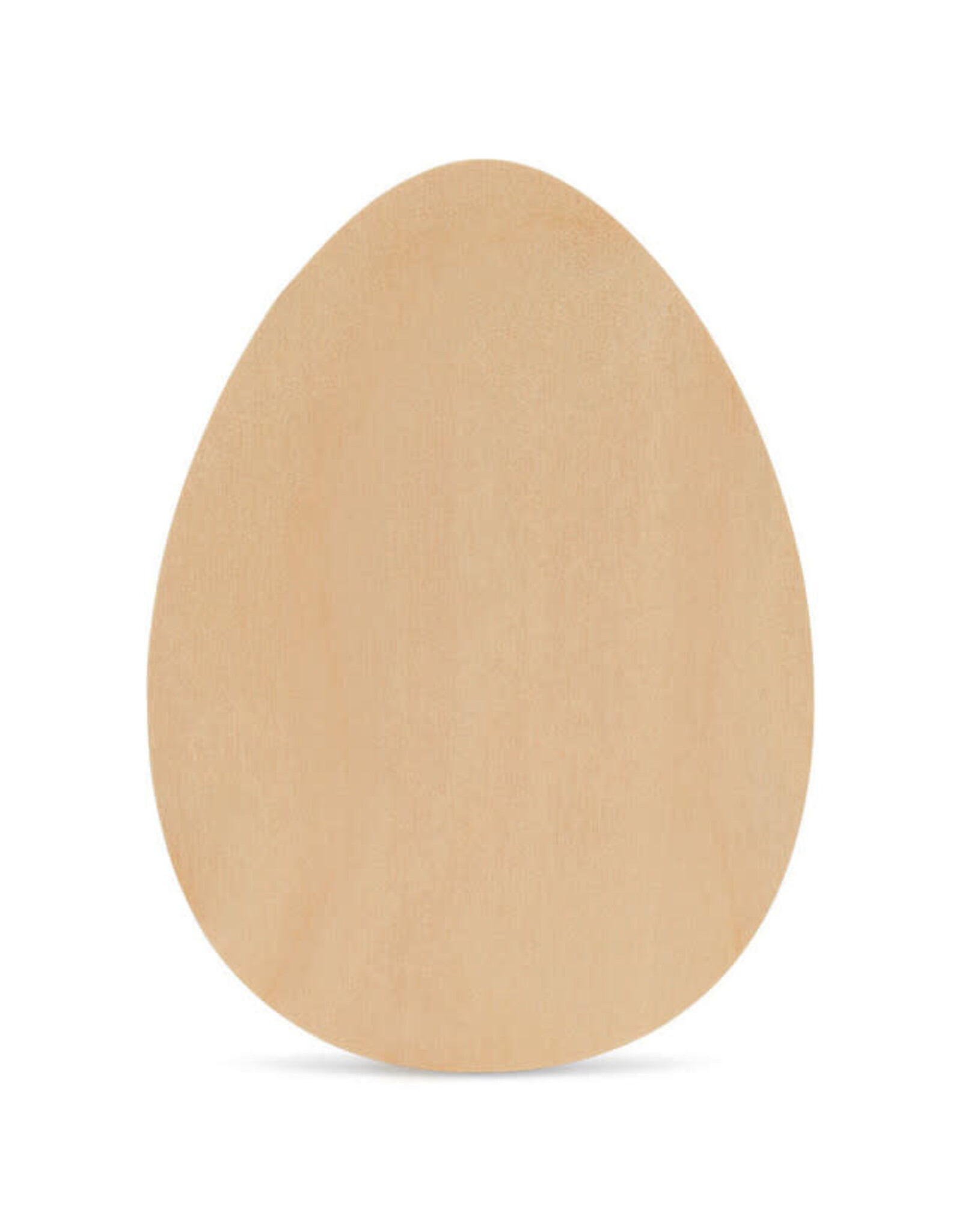 WOOD EGG SHAPE 10"