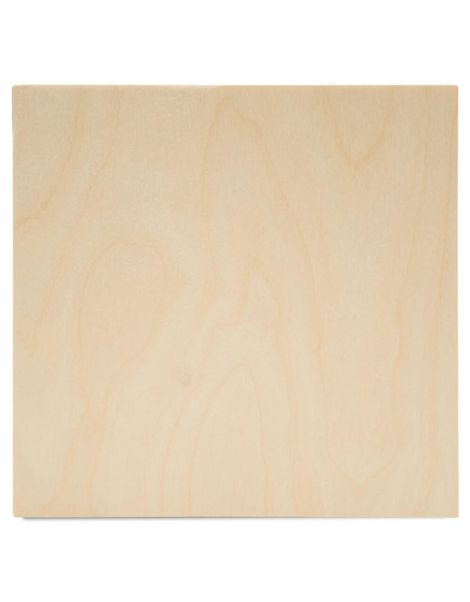 WOOD SQUARE PLAQUE: 8"X8" 1/8 " thick