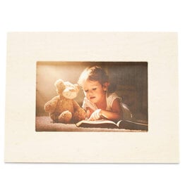 WOOD PHOTO FRAME: 8"x6"