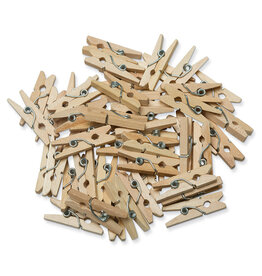 CLOTHESPINS: MINI 1" 50 PACK