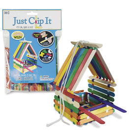 JUST CLIP IT STICKS: BIRD FEEDER