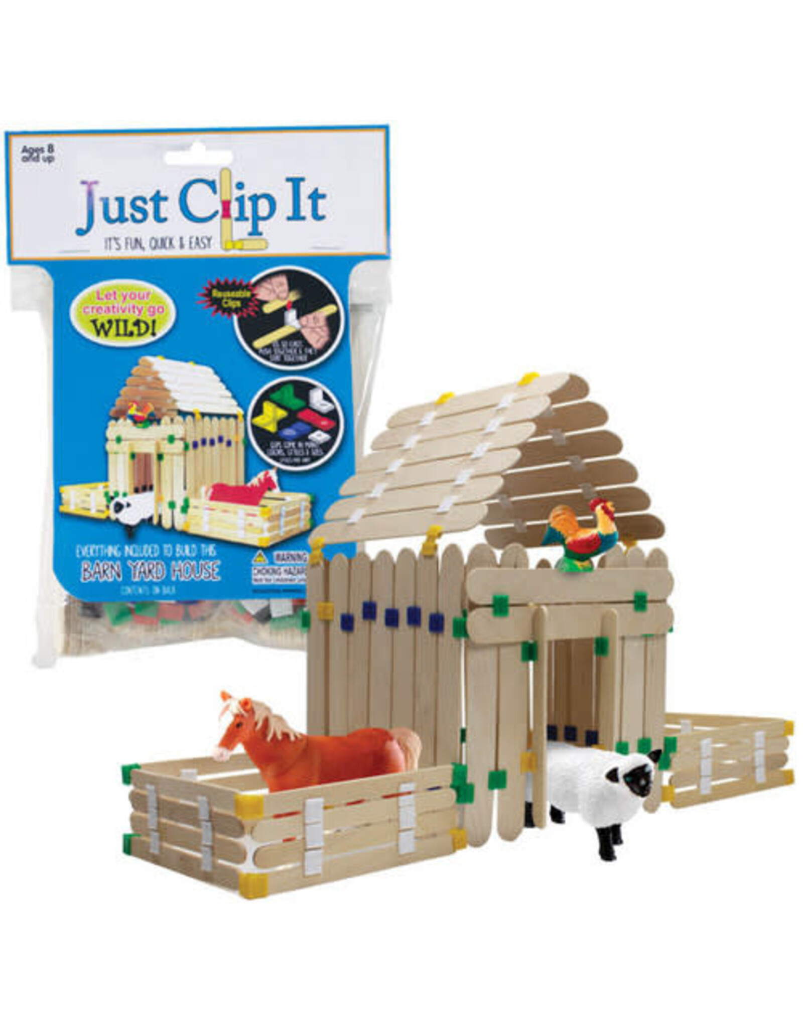JUST CLIP IT STICKS: HOUSE