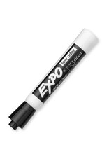MARKER EXPO DRY ERASE LOW ODOR BLACK, CHISEL - 1 MARKER