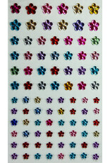 RANENU RHINESTONE GEM STICKER FLOWERS: ASSORTED SIZES 5-10MM