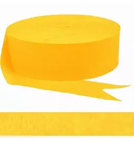 Unique STREAMER:  CANARY  YELLOW 81 FEET