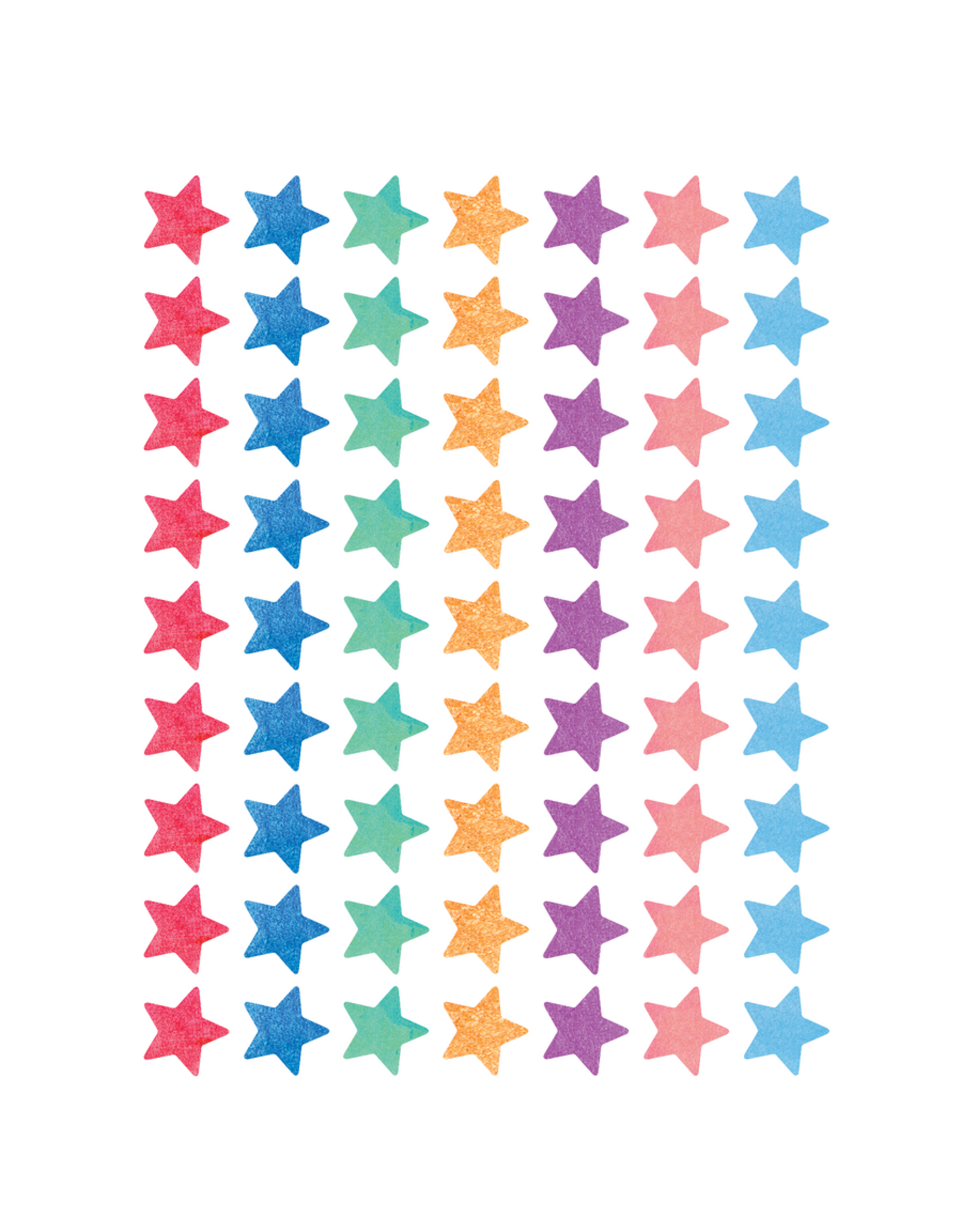 Teacher Created Resources STICKER: WATERCOLOR STARS 378 STICKERS
