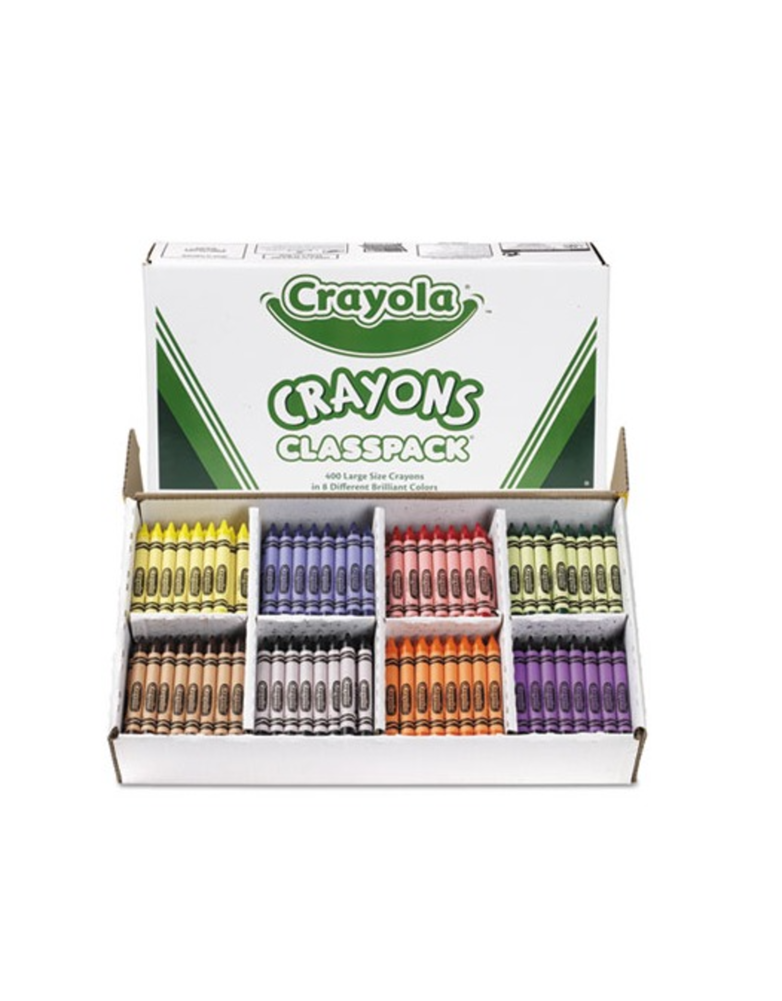 CRAYOLA  CLASSPACK: JUMBO CRAYON  200 PACK 8 COLORS