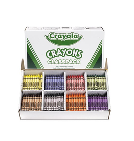 CRAYOLA  CLASSPACK: JUMBO CRAYON  200 PACK 8 COLORS