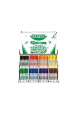 CRAYOLA CLASSPACK: WASHABLE BROAD LINE MARKERS 200 PACK 8 COLORS
