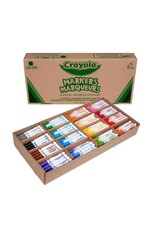 CRAYOLA CLASSPACK: BROAD LINE MARKERS 256 PACK 16 COLORS