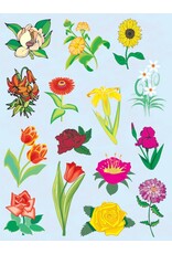 RANENU STICKERS: PRETTY FLOWER - 90 STICKERS