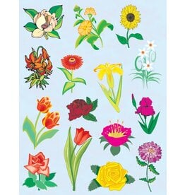 RANENU STICKERS: PRETTY FLOWER - 90 STICKERS